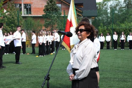 Nowe boisko przy ZSGH w Wiśle oficjalnie otwarte. Źródło: Powiat Cieszyn